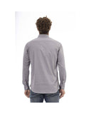 Baldinini Trend Men's Gray Cotton Shirt - XL