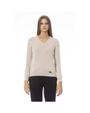 Baldinini Trend Women's Beige Polyamide Sweater - S