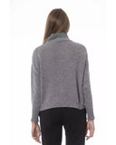 Baldinini Trend Women's Gray Viscose Sweater - M