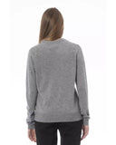 Baldinini Trend Women's Gray Viscose Sweater - M