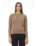 Baldinini Trend Women's Beige Wool Sweater - 42 IT