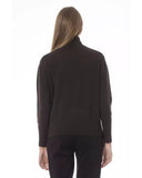 Baldinini Trend Women's Brown Wool Sweater - 42 IT