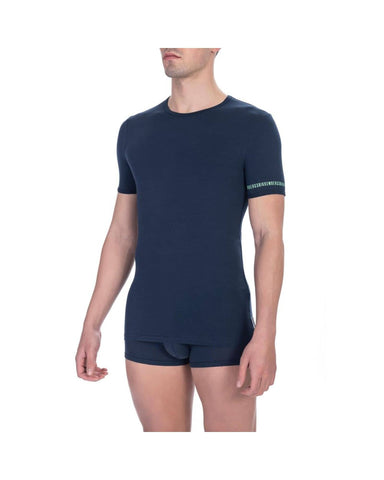 Bikkembergs Men's Sleek Bi-Pack Crew Neck Tee Set - XL