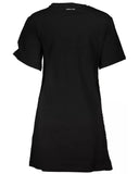 Cavalli Class Women's Black Cotton Dress - L