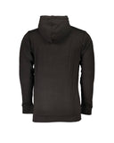 Cavalli Class Men's Black Cotton Sweater - 3XL