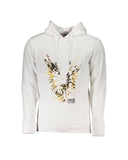 Cavalli Class Men's White Cotton Sweater - S