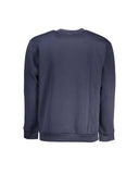 Cavalli Class Men's Blue Cotton Sweater - L