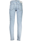 Calvin Klein Men's Light Blue Cotton Jeans & Pant - W30/L32 US