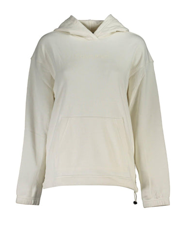 Calvin Klein Women's White Cotton Sweater - L