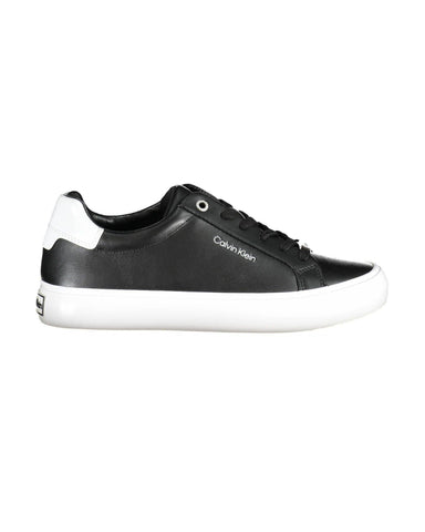 Calvin Klein Women's Black Nylon Sneaker - 38 EU