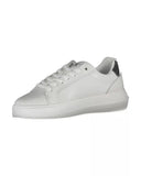 Calvin Klein Women's White Polyester Sneaker - 39 EU