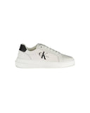 Calvin Klein Women's White Polyester Sneaker - 38 EU