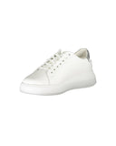 Calvin Klein Women's White Polyester Sneaker - 40 EU