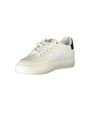 Calvin Klein Women's White Polyester Sneaker - 36 EU