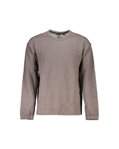 Calvin Klein Men's Brown Cotton Sweater - M