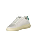 Calvin Klein Men's White Polyester Sneaker - 43 EU