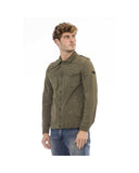 Distretto12 Men's Green Cotton Jacket - 50 IT