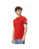 Invicta Men's Red Cotton Polo Shirt - S