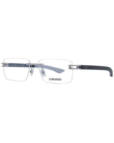 Longines Men's Gray  Optical Frames - One Size