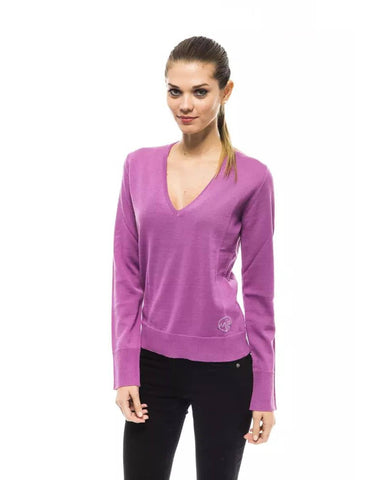 Montana Blu Women's Pink Wool Sweater - 42 IT