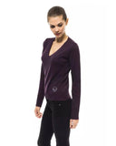 Montana Blu Women's Purple Wool Sweater - 42 IT