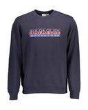 Napapijri Men's Blue Cotton Sweater - 2XL