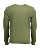 Napapijri Men's Green Cotton Shirt - 2XL