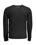 Napapijri Men's Black Wool Shirt - L