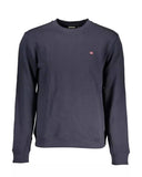 Napapijri Men's Blue Cotton Sweater - S