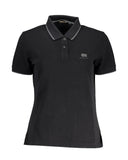 Napapijri Men's Black Cotton Polo Shirt - L