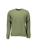 Napapijri Men's Green Cotton Sweater - 2XL