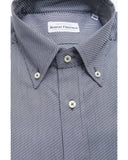 Robert Friedman Men's Blue Cotton Shirt - XL