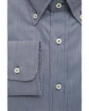 Robert Friedman Men's Blue Cotton Shirt - XL