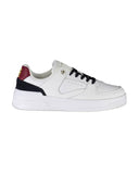 Tommy Hilfiger Women's White Polyester Sneaker - 40 EU