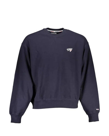 Tommy Hilfiger Men's Blue Cotton Sweater - 2XL