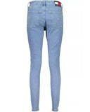 Tommy Hilfiger Women's Light Blue Cotton Jeans & Pant - W30/L30 US