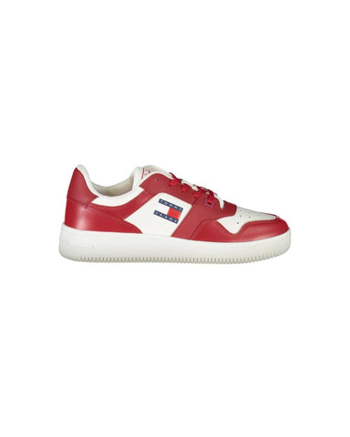 Tommy Hilfiger Men's Pink Polyester Sneaker - 41 EU