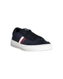 Tommy Hilfiger Men's Blue Polyester Sneaker - 40 EU