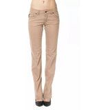 Ungaro Fever Women's Beige Cotton Jeans & Pant - W32 US