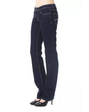 Ungaro Fever Women's Blue Cotton Jeans & Pant - W30 US