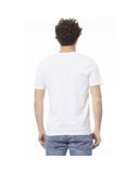 Ungaro Sport Men's Chic White Cotton Crew Neck Tee - 2XL