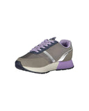 US POLO ASSN Women's Gray Polyester Sneaker - 37 EU