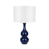 Pattery Barn Table Lamp - Blue