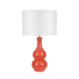 Pattery Barn Table Lamp - Orange