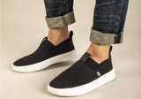 TOMS Mens Canvas Slip On Shoes Casual Sneakers Breathable Espadrilles - Black - US 11