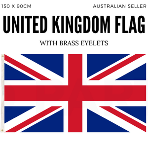 United Kingdom Country Flag Union Jack Great Britain UK Heavy Duty - 150cm x 90cm