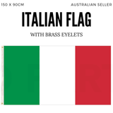 Italy Country Flag Italian Heavy Duty - 150cm x 90cm