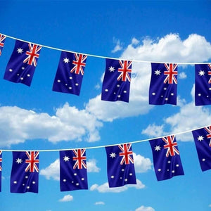 3.6m AUSTRALIA BUNTING FLAG Australian Day Colours Party Banner Flags Decor