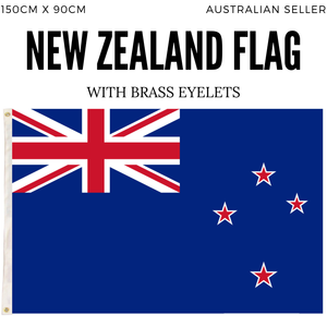 New Zealand Country Flag Kiwi Heavy Duty Outdoor Maori - 150cm x 90cm