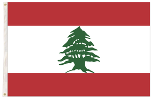 Lebanon Lebanese Country Flag Heavy Duty Outdoor - 150cm x 90cm